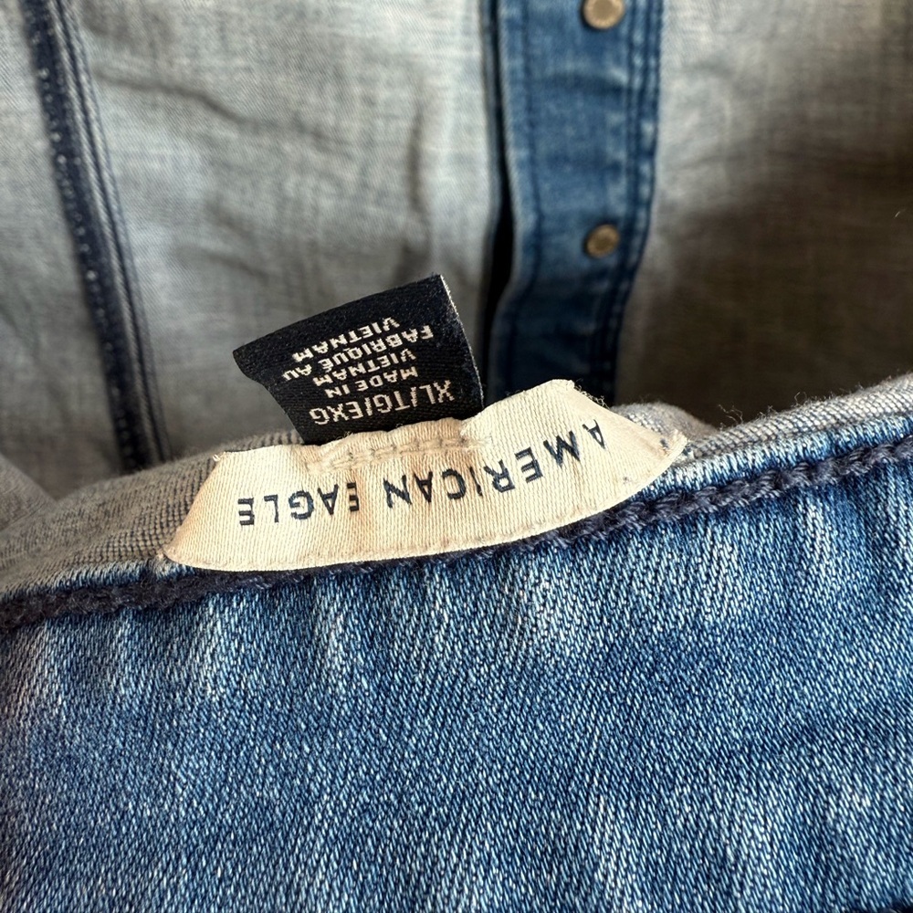 AE DENIM TUBE TOP - Picture 5 of 7